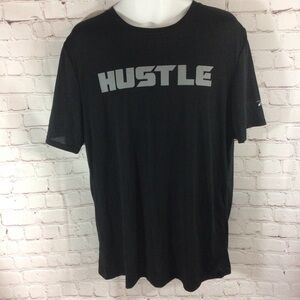 Pro Player Black Dri Fit Short Sleeve Polyester Shirt - Size Large